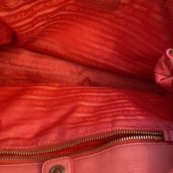 Vintage- Prada! Melon color! See pictures for pre- loved condition. - Picture 3 of 12